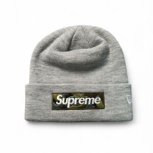 Supreme Camo Gray Beanie